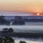 Morgenstimmung, Elbe